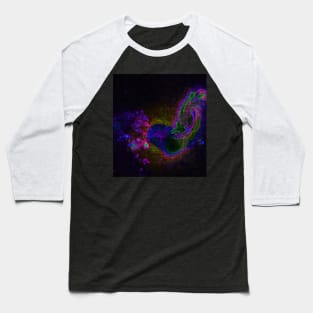 Black Panther Art - Glowing Edges 422 Baseball T-Shirt